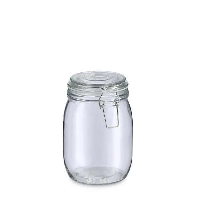 zeller-present-k-che-vorratsglas-b-gelverschluss-1000-ml image 1