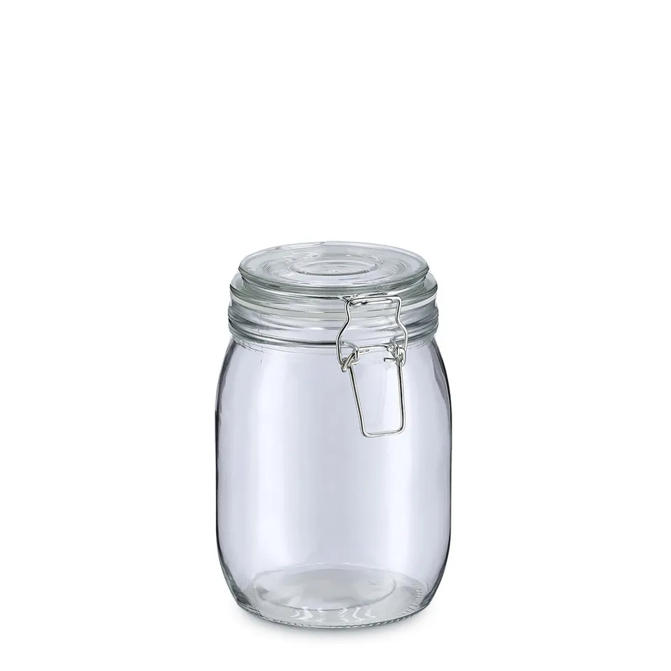 zeller-present-k-che-vorratsglas-b-gelverschluss-1000-ml image 1