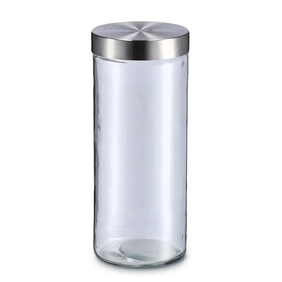 zeller-present-vorratsglas-edelstahldeckel-2100-ml image 1