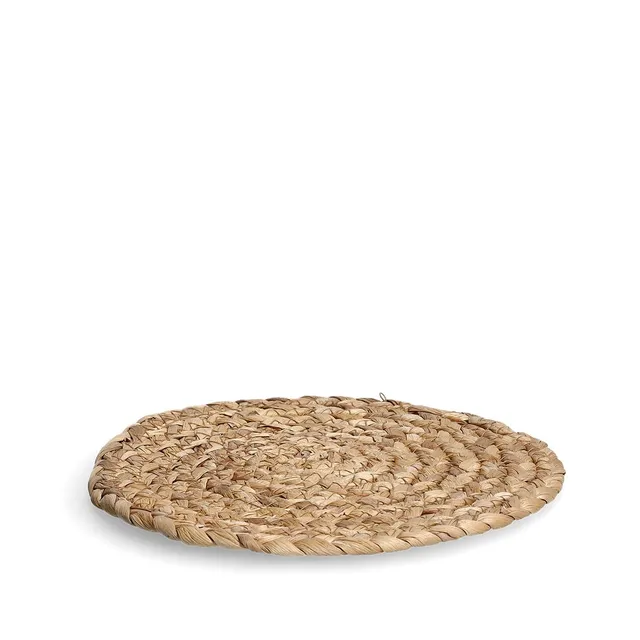 zeller-present-k-che-topfuntersetzer-wasserhyazinthe-20cm-natur image 1