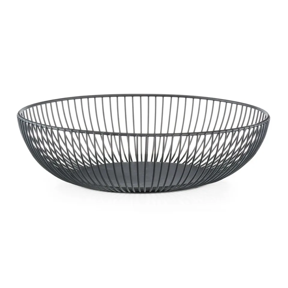 zeller-present-k-che-obstkorb-metall-schwarz image 1
