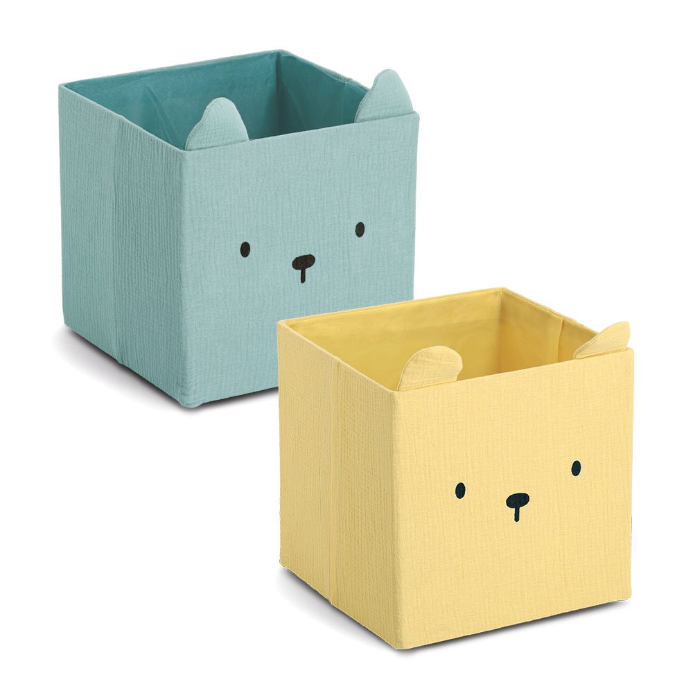 zeller-present-kids-aufbewahrungsbox-b-r-musselin-gelb image 4