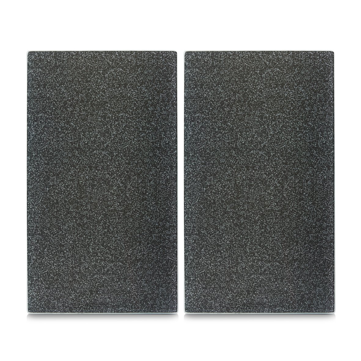 zeller-present-k-che-herdabdeckplatten-granit-2-tlg-glas image 1