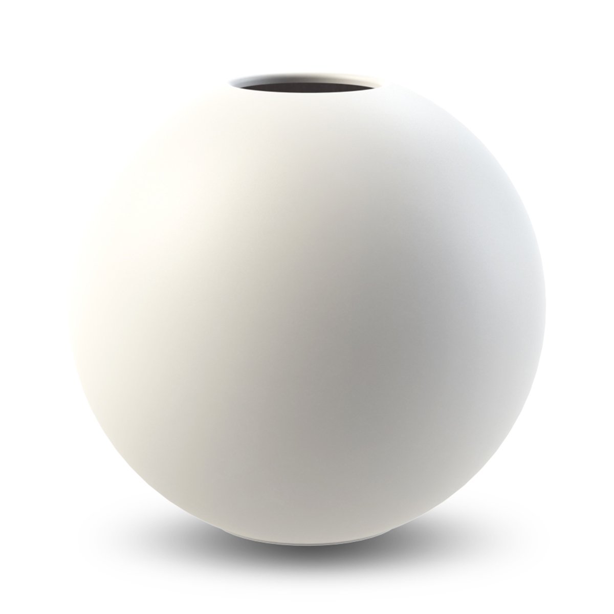 cooee-design-ball-vase-porzellanvase-wei-20-cm-matt image 1