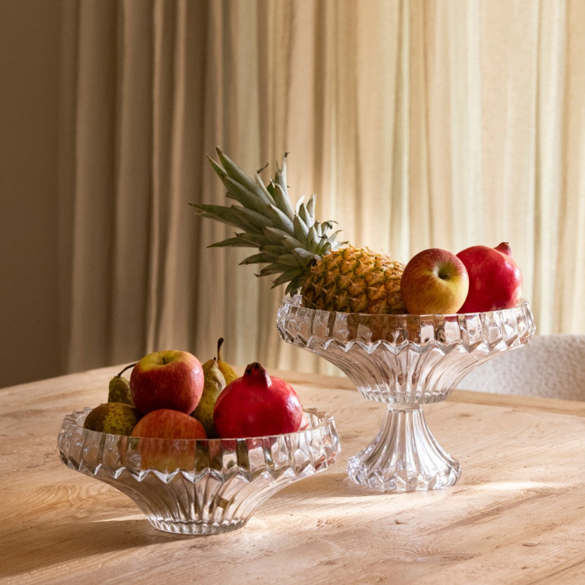 andrea-house-cocina-obstschale-glas-geschliffen-klassisch image 1
