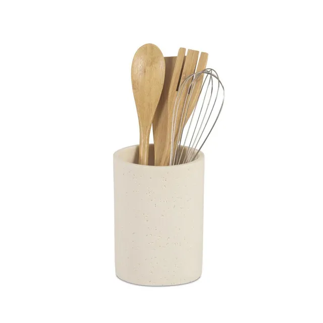 andrea-house-cocina-utensilienhalter-steinoptik-f-r-kochl-ffel image 1