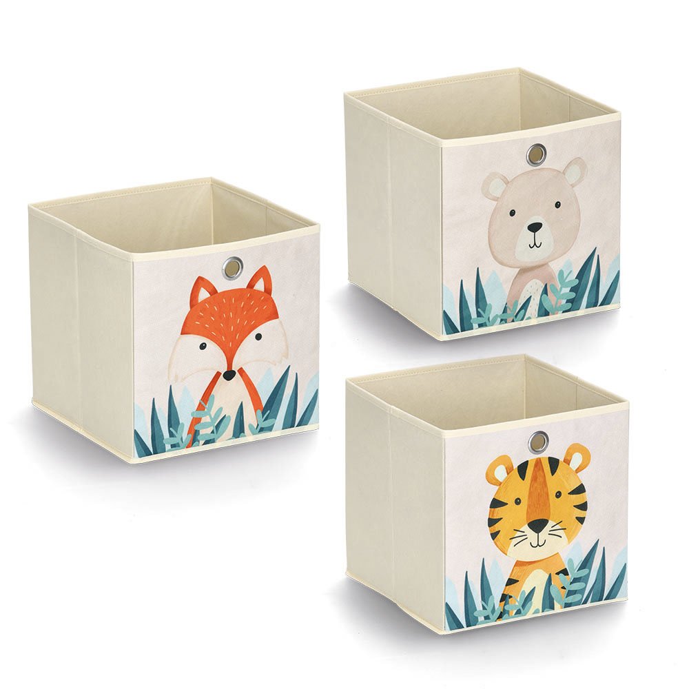 zeller-present-kids-aufbewahrungsbox-b-r-vlies-beige image 4