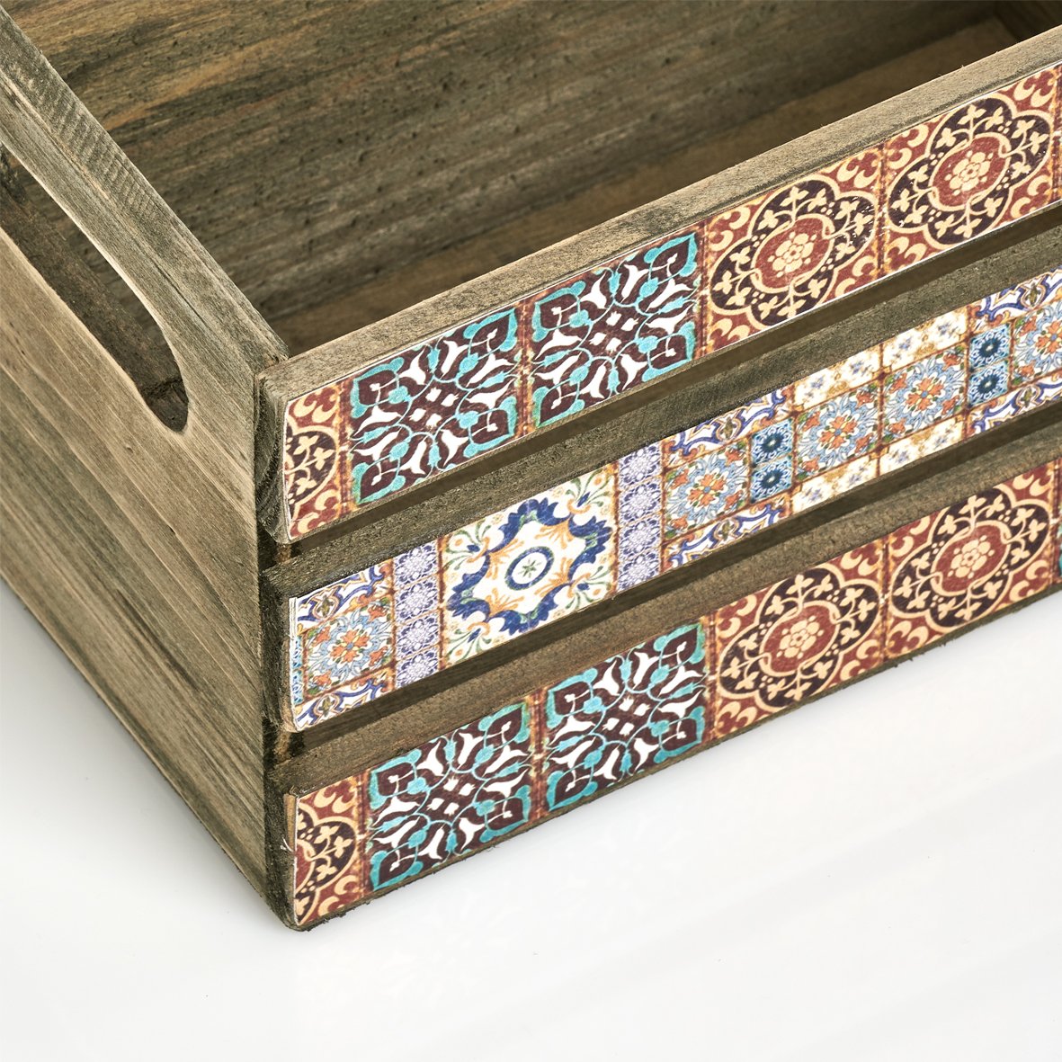 zeller-present-home-living-deko-kiste-mosaik-holz image 3