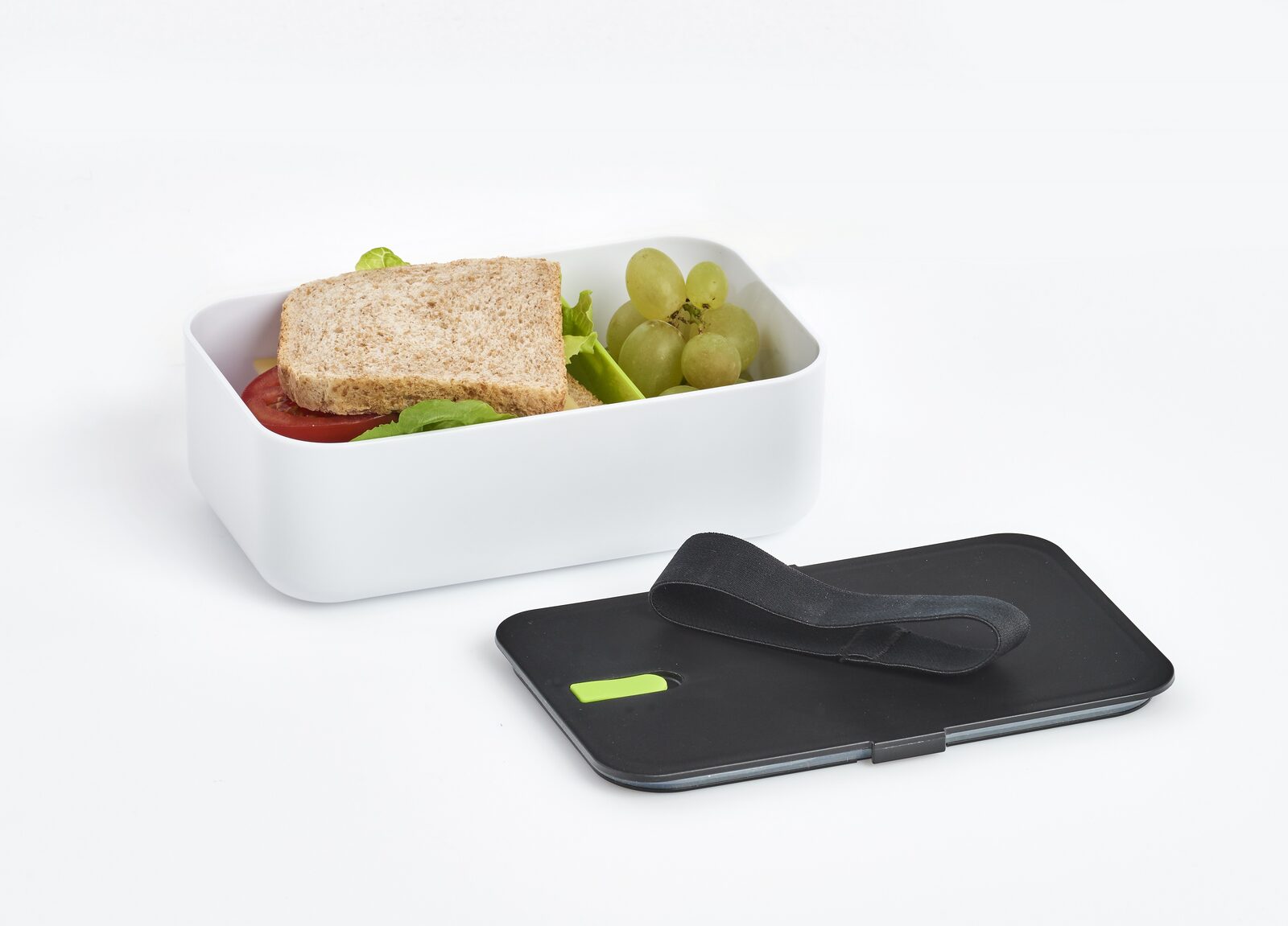 zeller-k-che-lunch-box-kunststoff-wei-schwarz-gr-n image 2