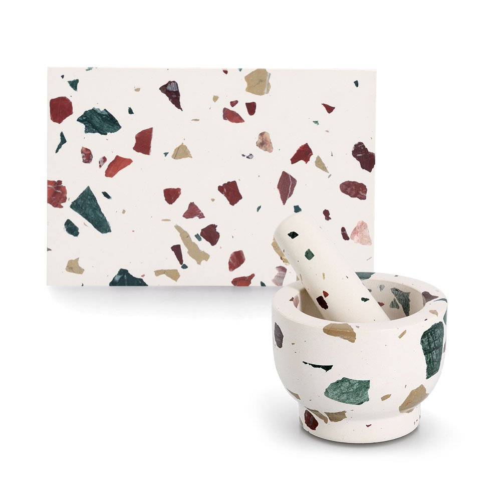 zeller-present-k-che-servierplatte-terrazzo-modern-unikat image 5