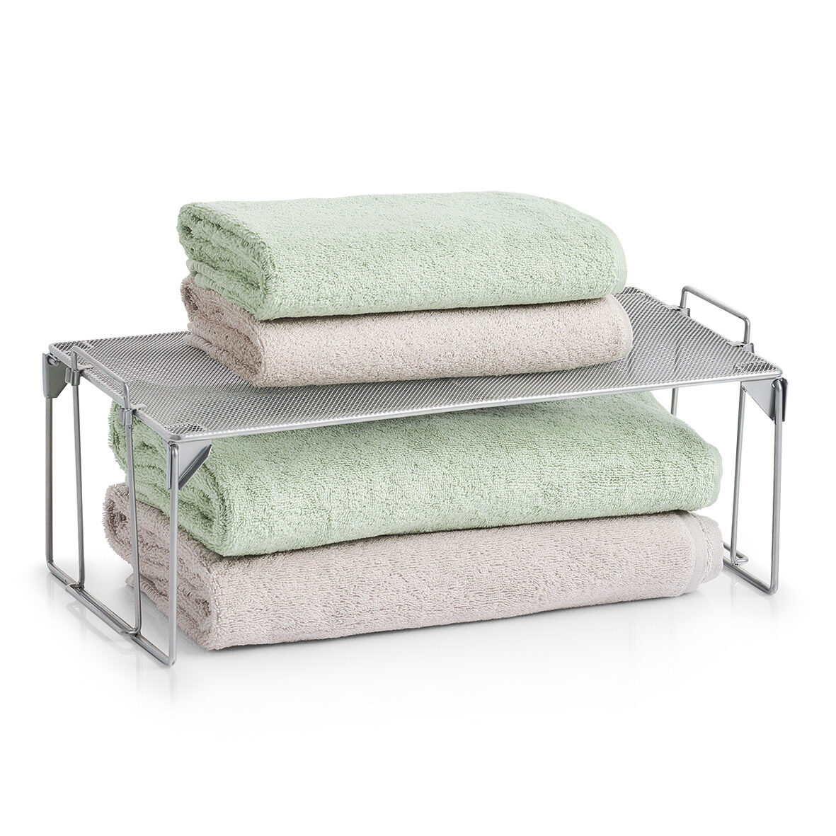 zeller-present-k-che-universalregal-stapelbar-mesh-stahlgeflecht image 2
