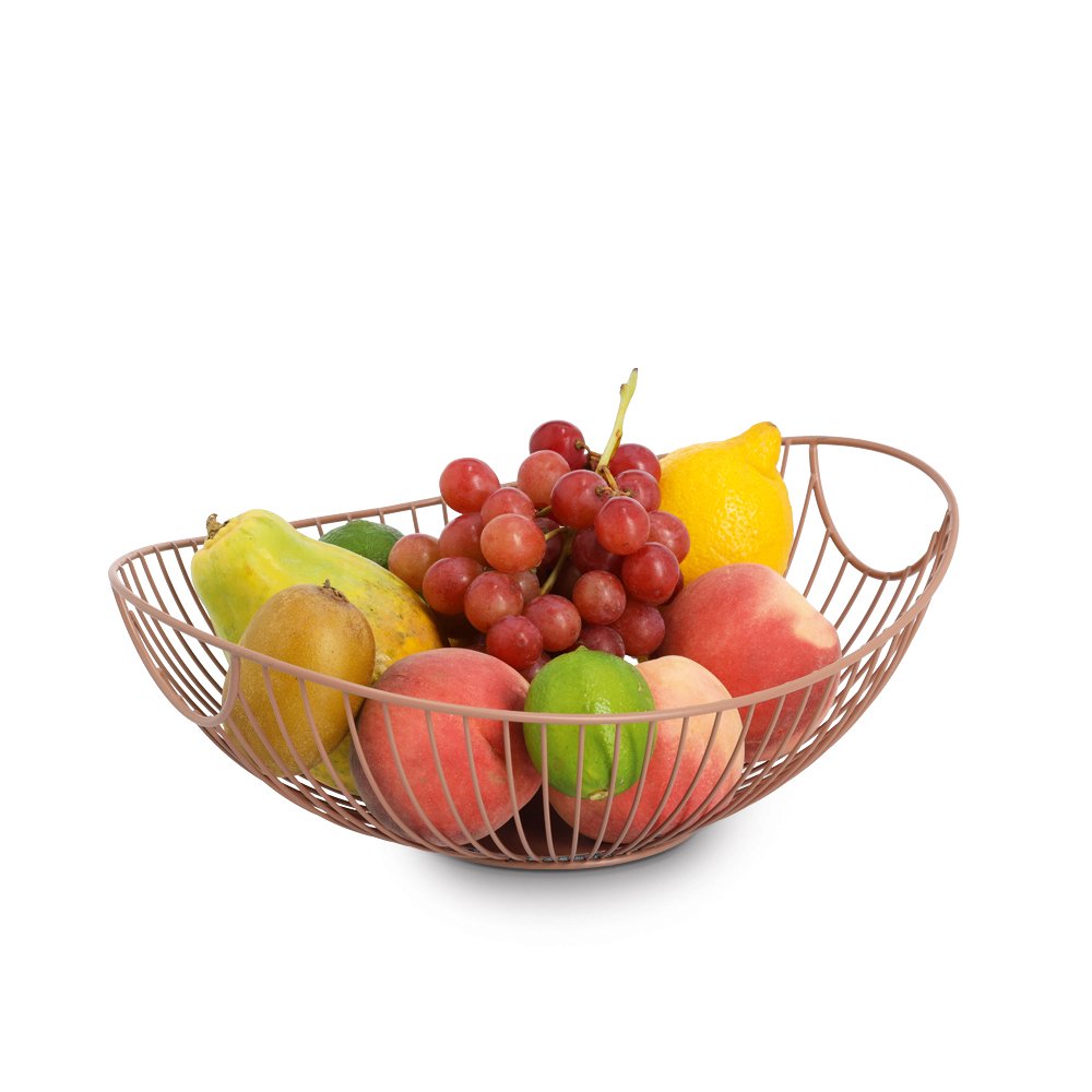 zeller-present-k-che-obstkorb-metall-mocca-fr-chtekorb image 2
