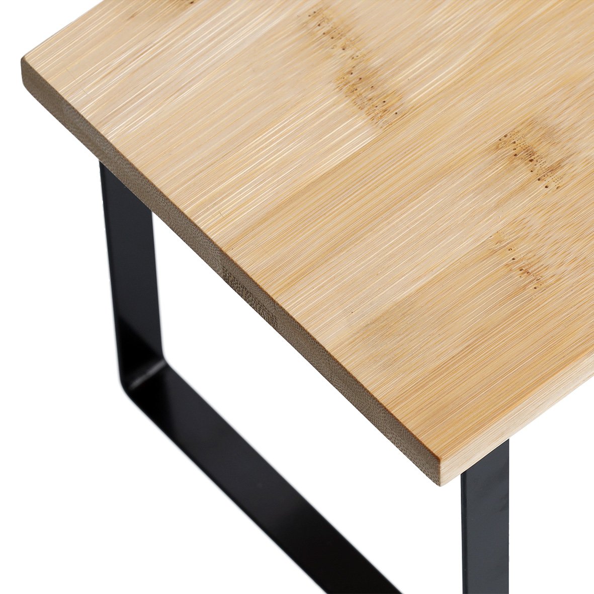 zeller-home-living-regal-bambus-metall-schwarz-klein image 5