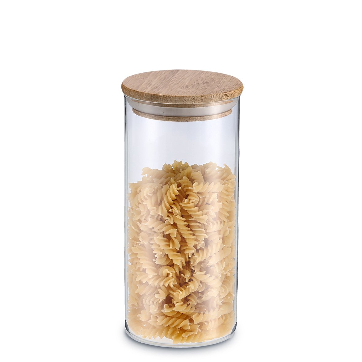 zeller-present-k-che-vorratsglas-bambusdeckel-1400-ml image 2