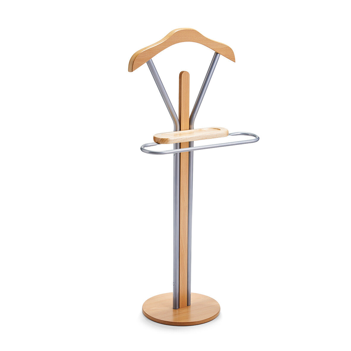 zeller-present-home-living-herrendiener-holz-metall-kleiderst-nder image 1