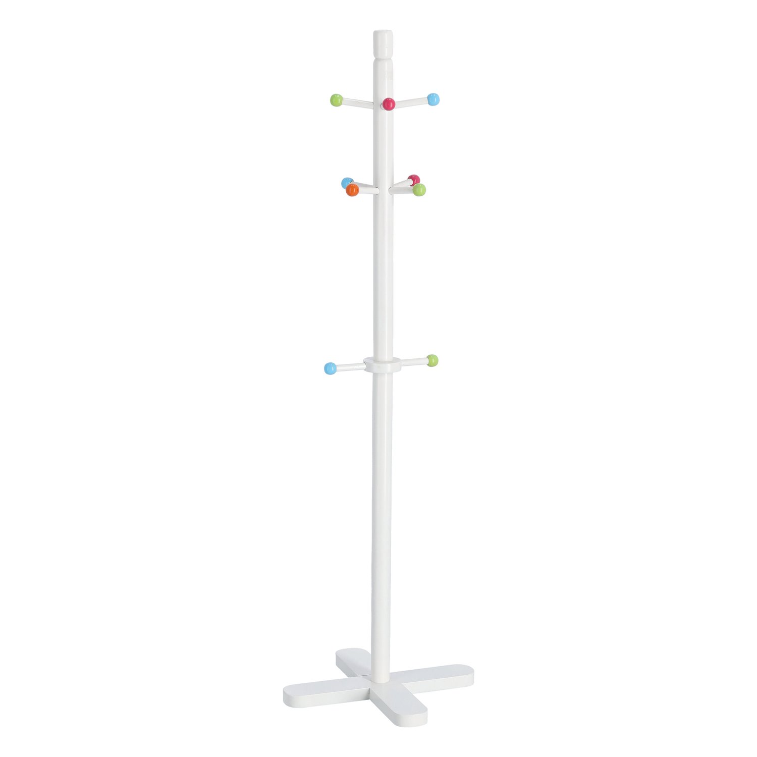 zeller-present-kids-kinder-kleiderst-nder-mdf-wei-10-haken image 1
