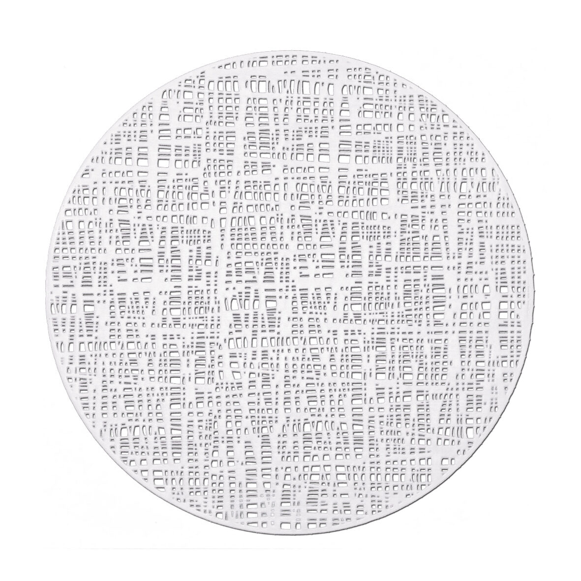 zeller-present-table-platzset-scribble-kunststoff-wei-rund image 1