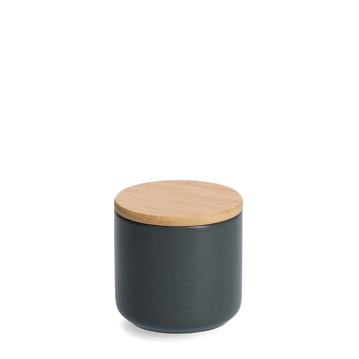 zeller-present-k-che-gew-rzdose-keramik-290-ml-bambusdeckel image 1