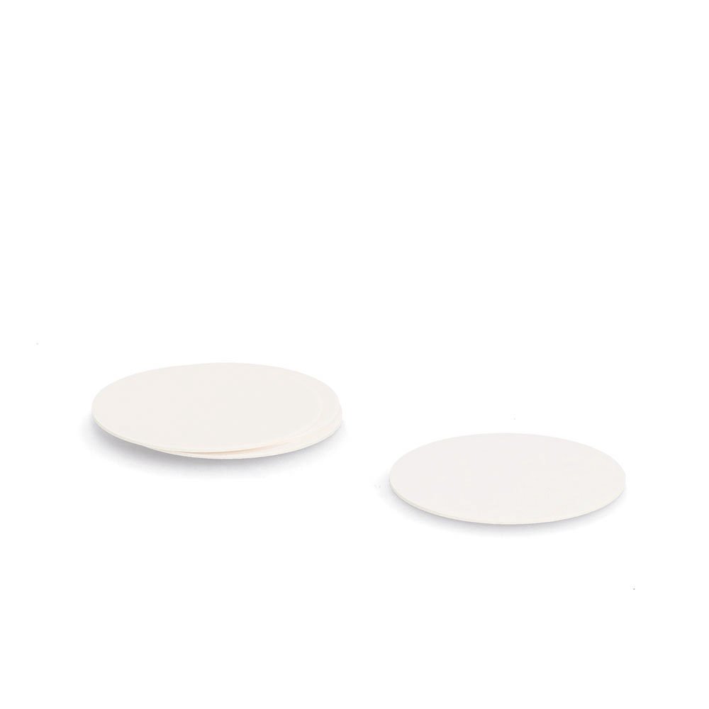 zeller-present-glasuntersetzer-set-4-tlg-kunstleder-wei image 1