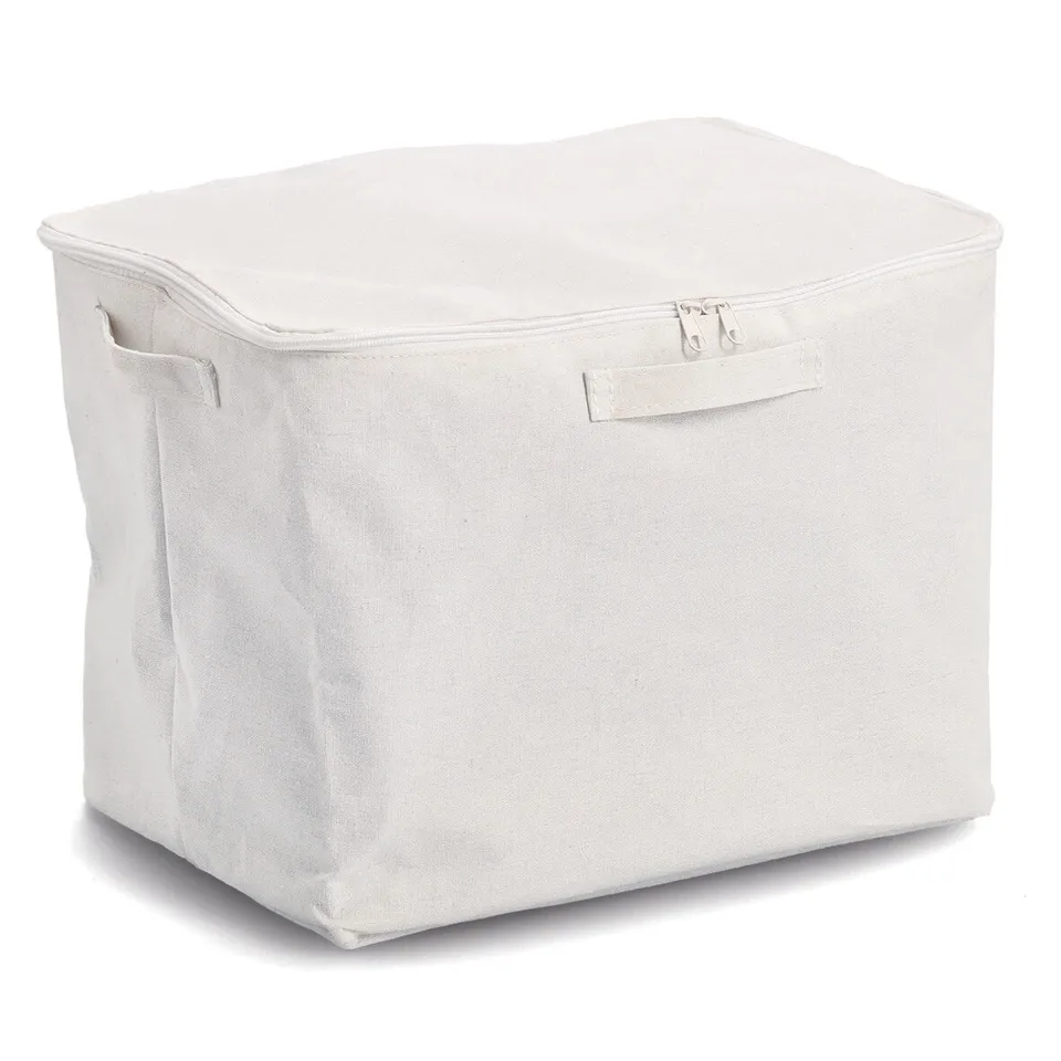 zeller-present-home-living-aufbewahrungsbox-polyester-creme image 1