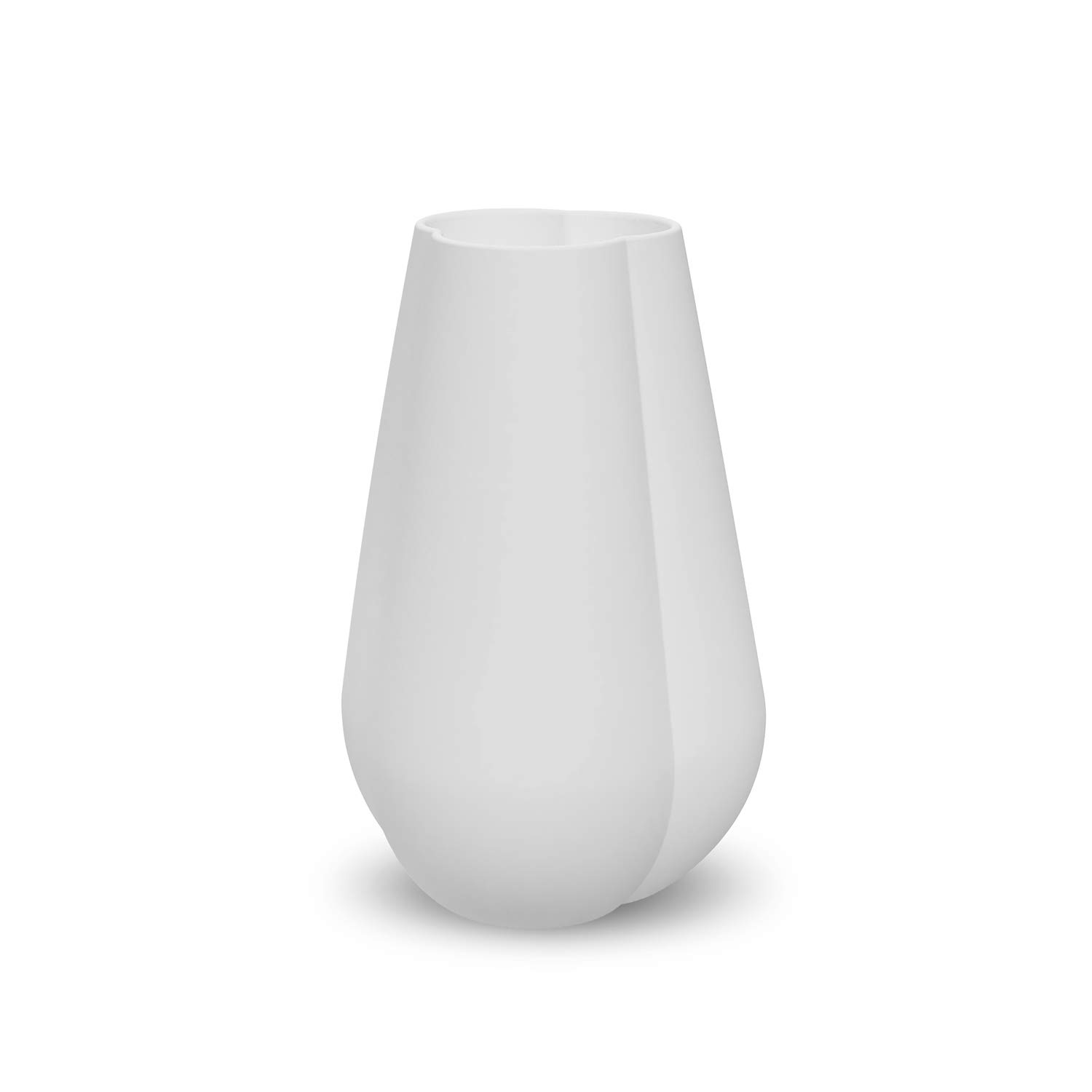cooee-design-clover-25-cm-vase-keramik-white-matt image 1