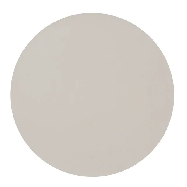 zeller-table-platzset-rund-beige-kunstleder-38-cm image 1