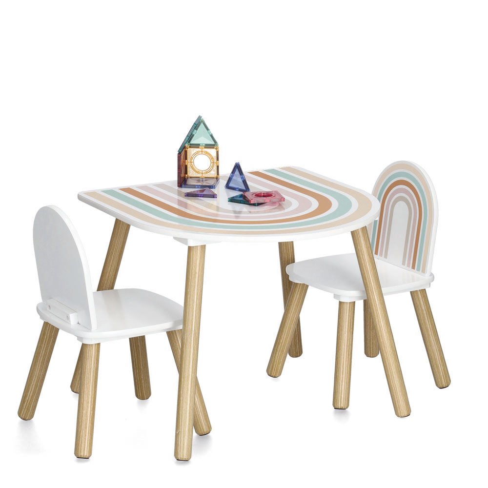 zeller-present-rainbow-kinder-sitzgarnitur-3-tlg-mdf-kiefer image 3