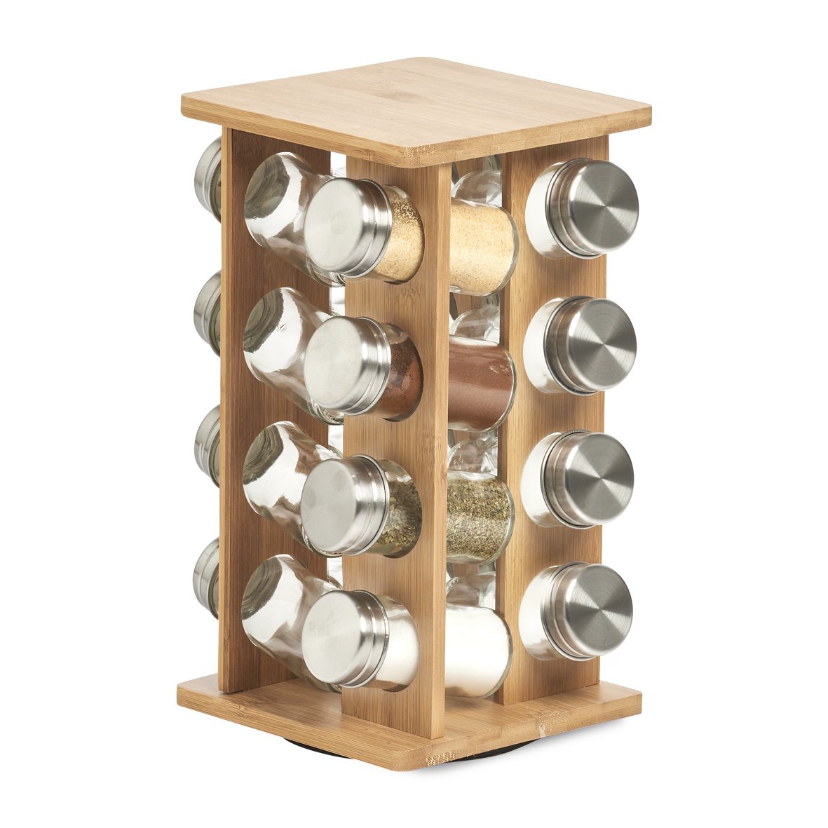 zeller-k-che-gew-rzrondell-16-gl-ser-bambus-drehbar image 3