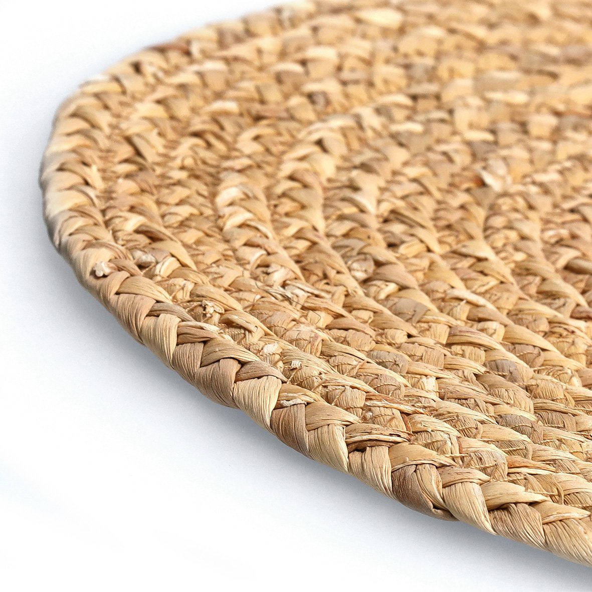 zeller-present-table-platzset-wasserhyazinthe-natur-38-cm-rund image 3