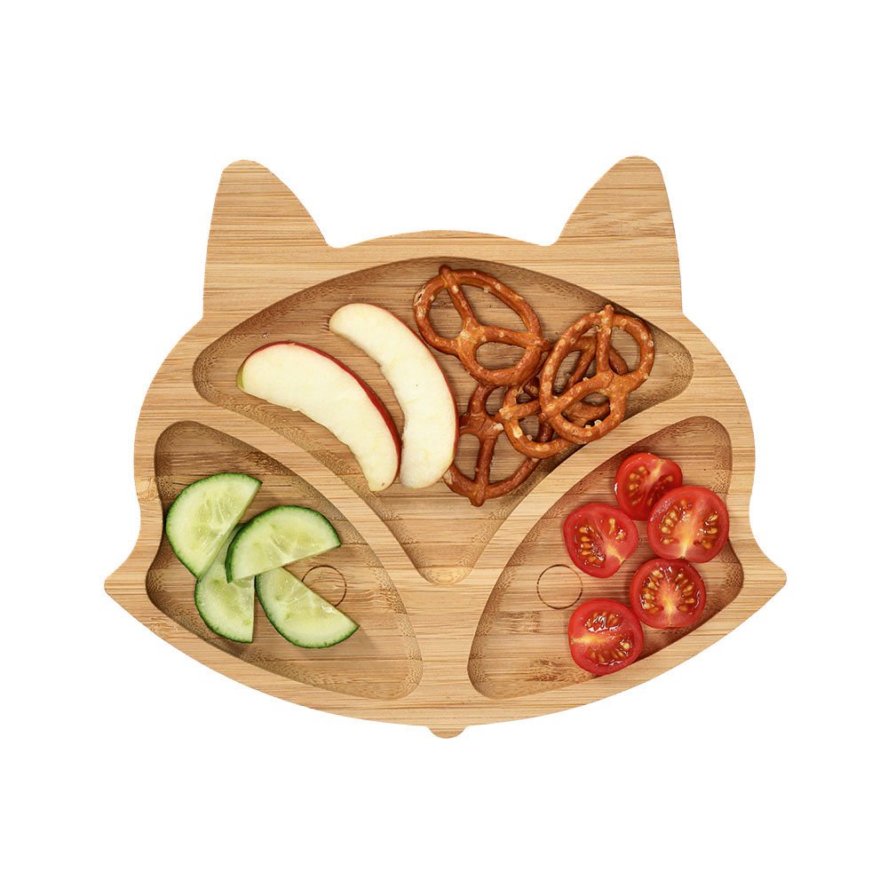 zeller-present-kids-snackteller-fuchs-bambus-mit-3-f-chern image 3