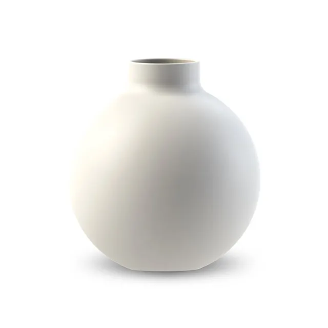 cooee-design-collar-vase-keramikvase-wei-12-cm-matt image 1