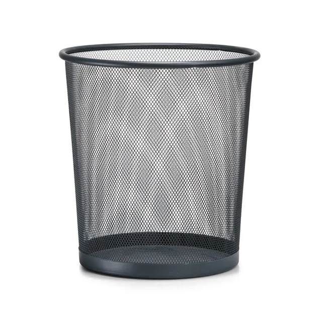 zeller-present-office-papierkorb-mesh-anthrazit-metall image 1