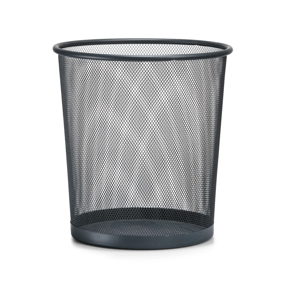 zeller-present-office-papierkorb-mesh-anthrazit-metall image 1