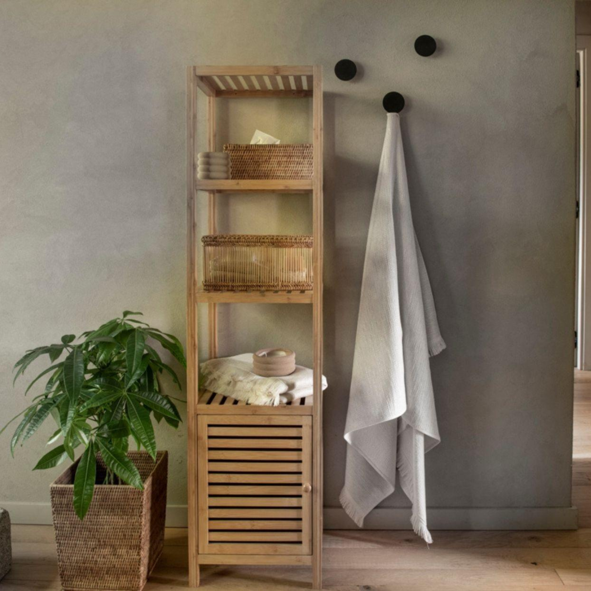 andrea-house-badezimmerschrank-bambus-140-cm-nordisch image 1