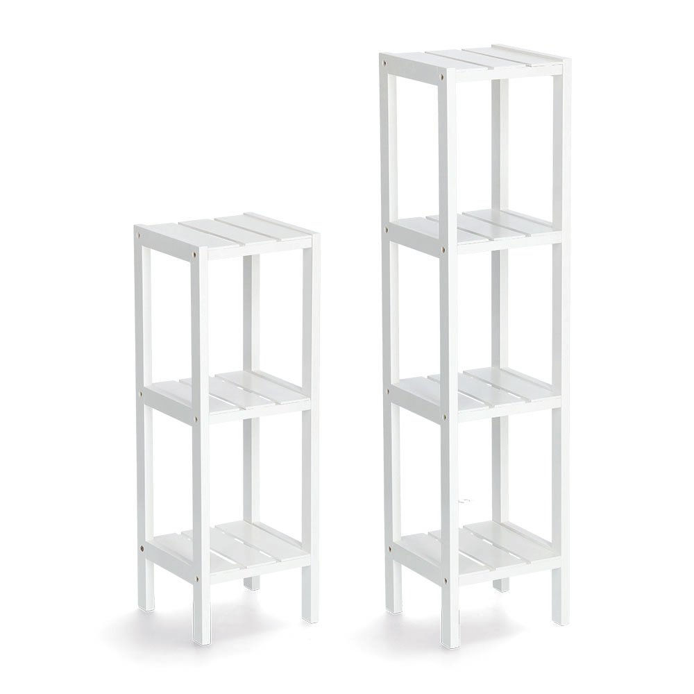 zeller-present-standregal-4-ablagen-wei-22x22x92-cm image 4