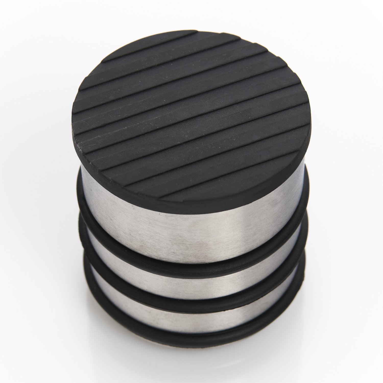 zeller-present-t-rstopper-edelstahl-gummiring image 3