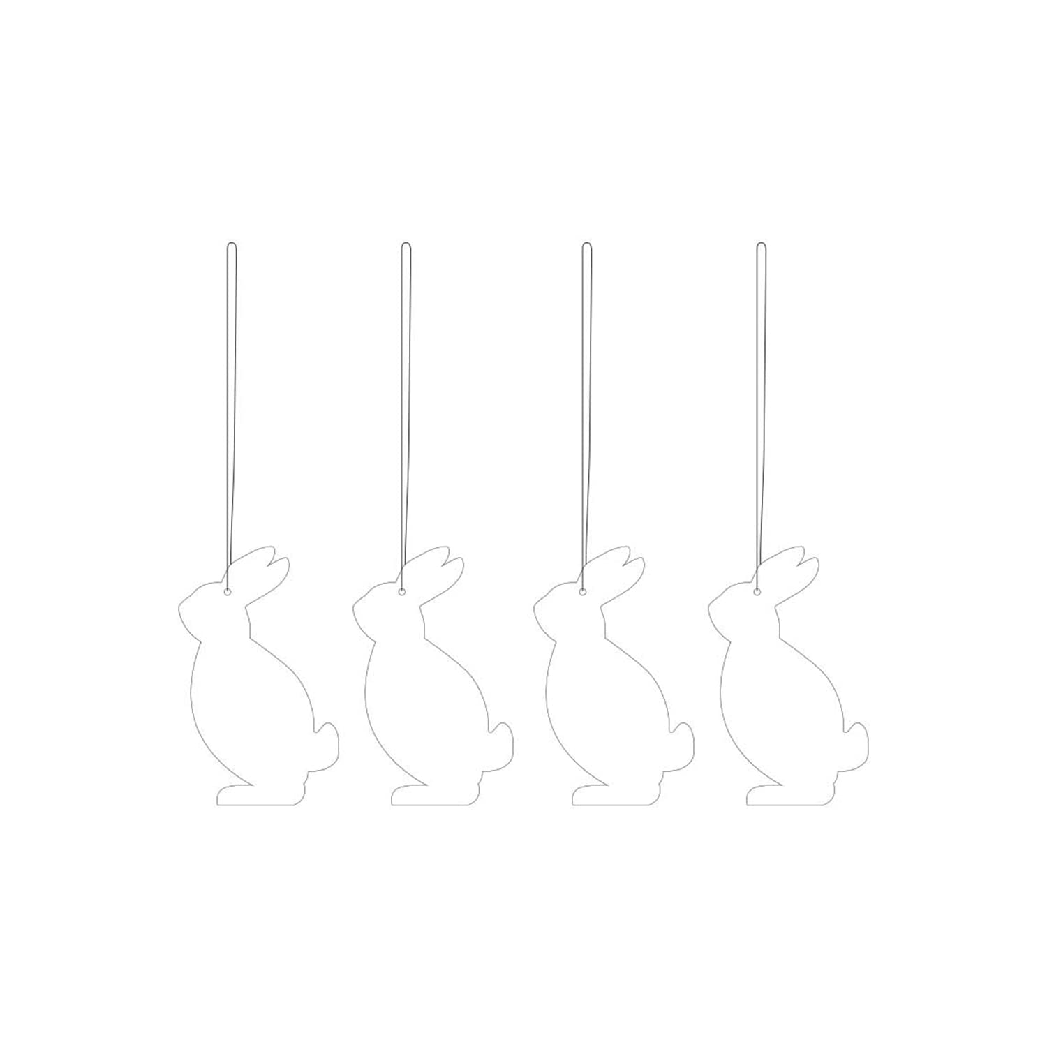 cooee-design-seasonal-easter-deco-hare-white-osteranh-nger-4er image 1
