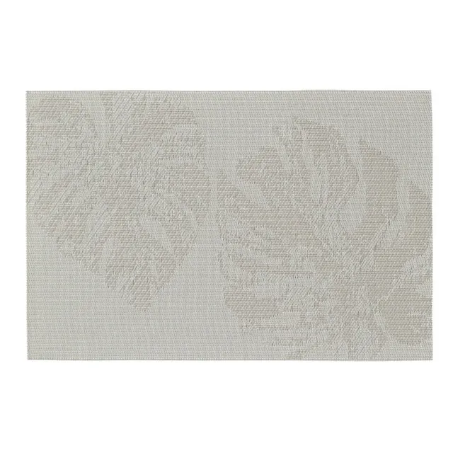 zeller-present-monstera-blatt-platzset-kunststoff-beige image 1