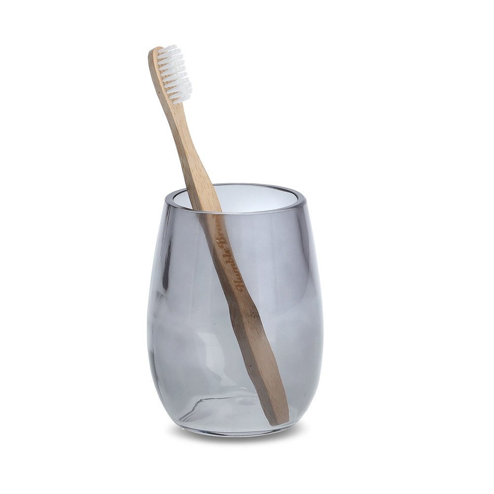 zeller-present-zahnputzbecher-modern-black-glas-schwarz image 3