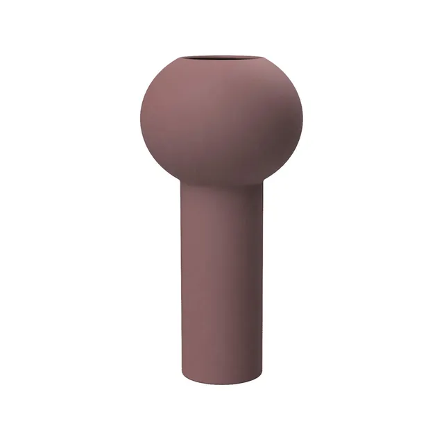 cooee-design-pillar-vase-keramikvase-cinder-rose-24-cm-matt image 1