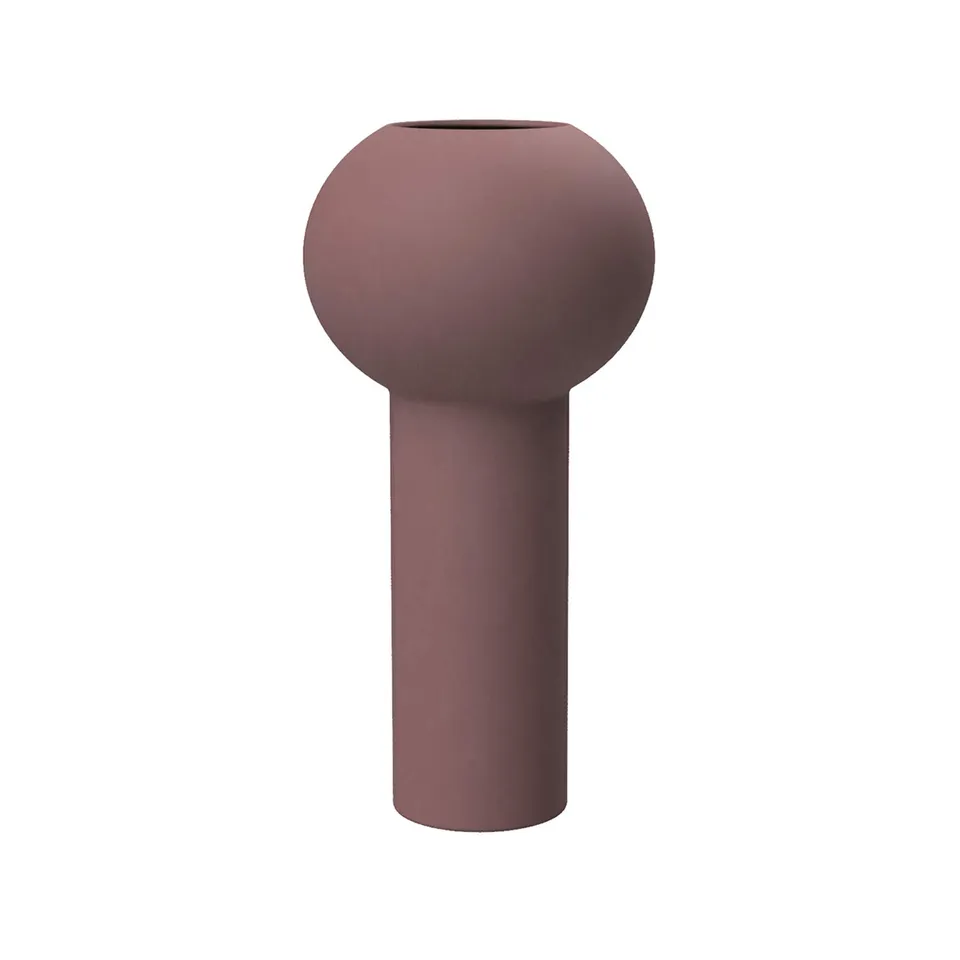 cooee-design-pillar-vase-keramikvase-cinder-rose-24-cm-matt image 1