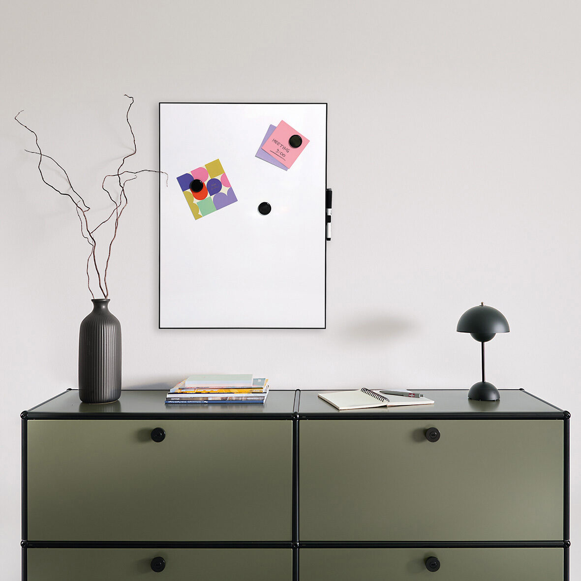 zeller-present-office-magnet-schreibtafel-wei-m-stift image 4
