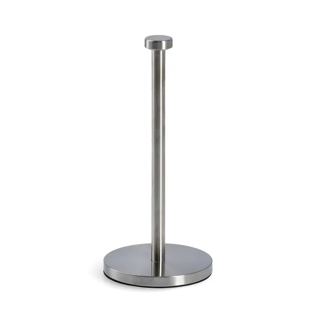zeller-k-che-k-chenrollenhalter-edelstahl-mit-rolle image 1