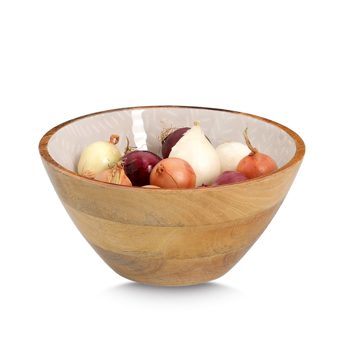 zeller-present-k-che-schale-mangoholz-beige-gemustert image 2