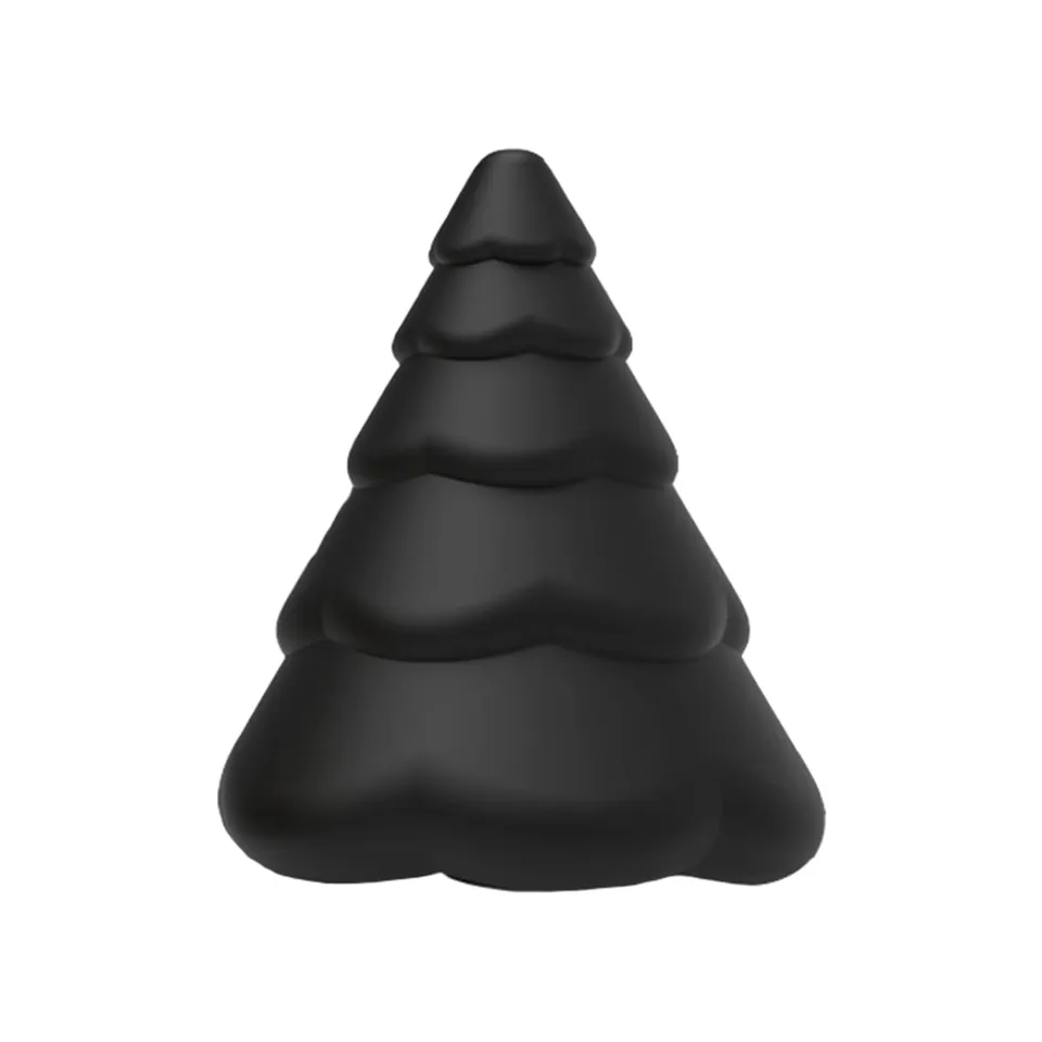 cooee-design-snowy-20-cm-weihnachtsbaum-keramik-schwarz image 1