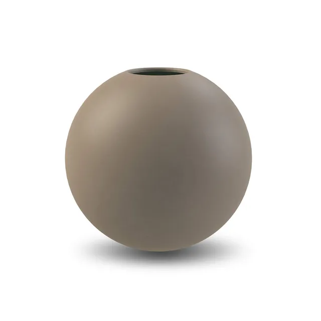 cooee-design-ball-vase-mud-8-cm-porzellan-matt image 1