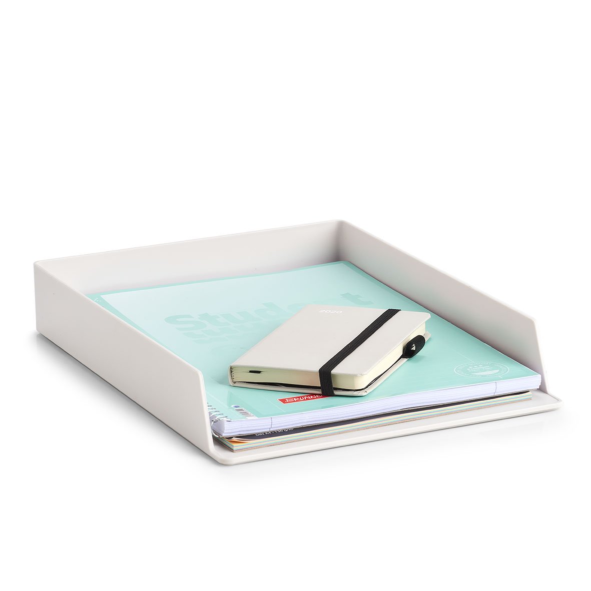 zeller-present-office-dokumentenablage-kunststoff-grau-a4 image 2