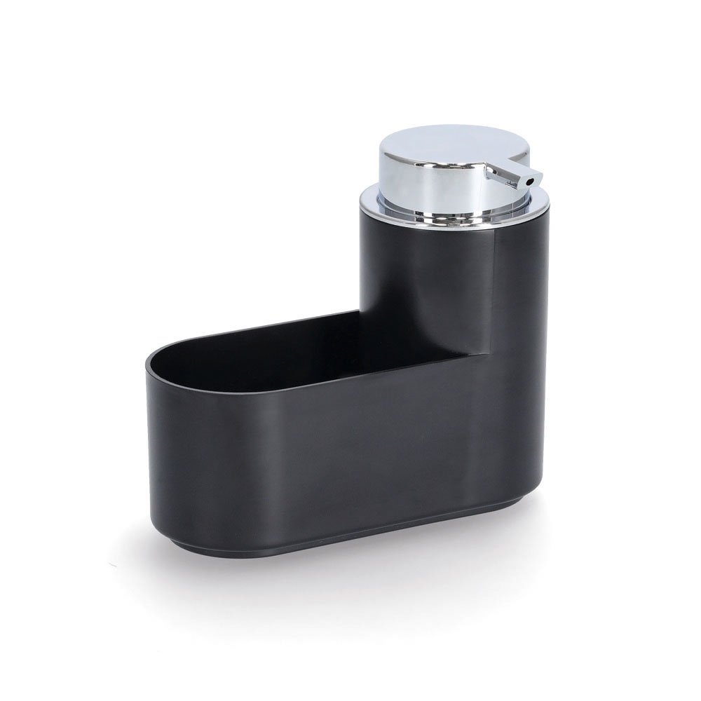 zeller-present-bad-seifenspender-set-3-tlg-kunststoff-schwarz-sp-le image 2