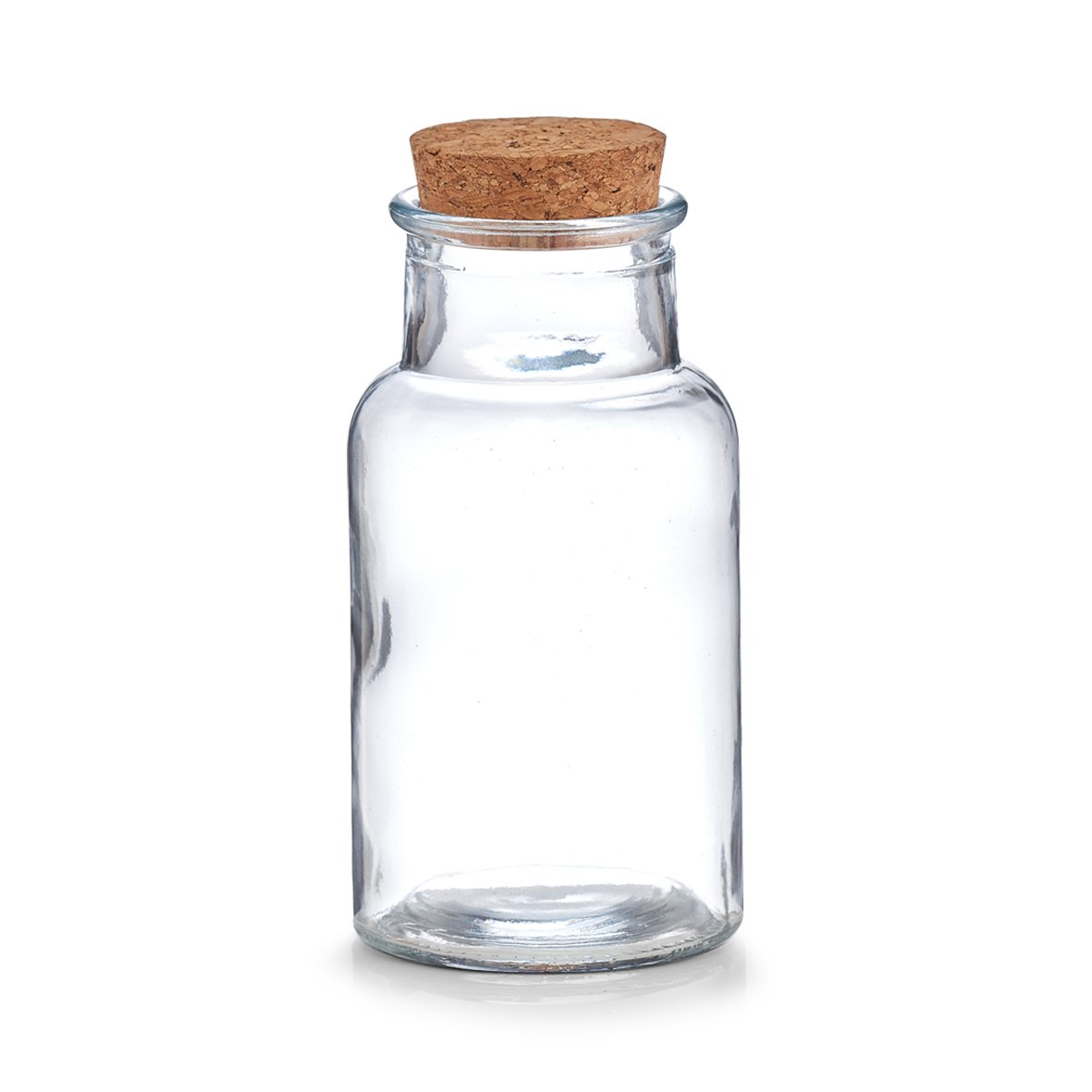 zeller-present-k-che-vorratsglas-korkdeckel-250-ml-gew-rzglas image 1