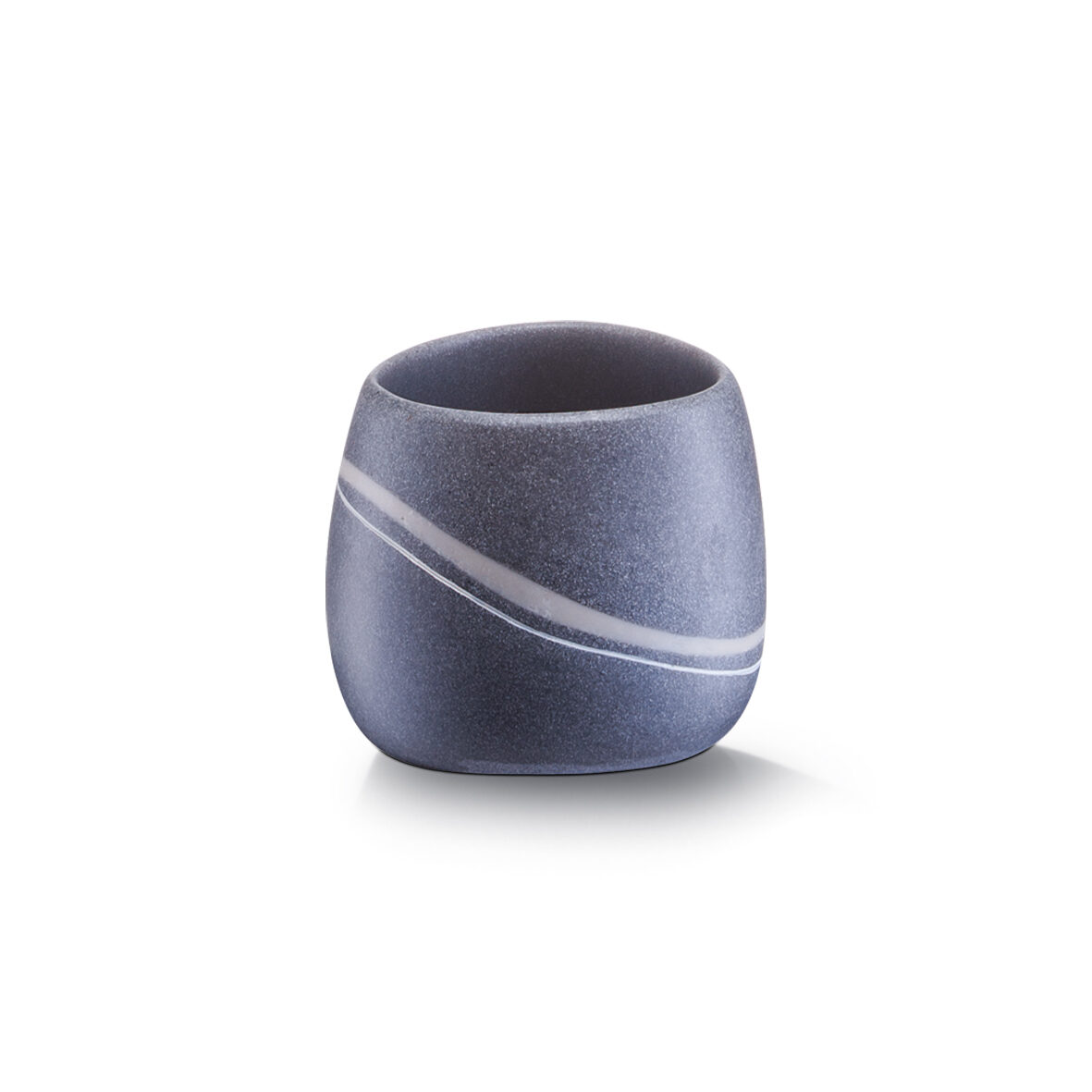 zeller-present-zahnputzbecher-steinoptik-polyresin-bad image 1